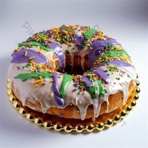 Mardi Gras King Cake PNG Images | PSD Free Download - Pikbest