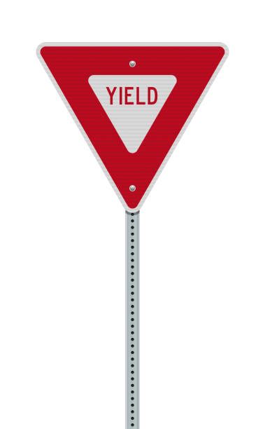 4700 Yield Sign Stock Illustrations Royalty Free Vector Graphics And Clip Art Istock