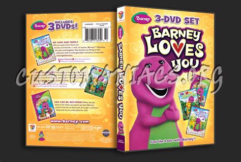 Barney Loves You 3 Dvd Dvd Cover Dvd Covers And Labels By Customaniacs