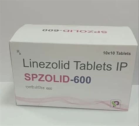 Linezolid 600 Mg Tabs At Rs 410 58 Strip Pharmaceutical Tablets In