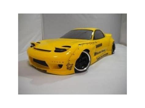 Addiction Rc Ad014 2 Mazda Rx 7 Rocket Bunny Body Kit Side Skirt