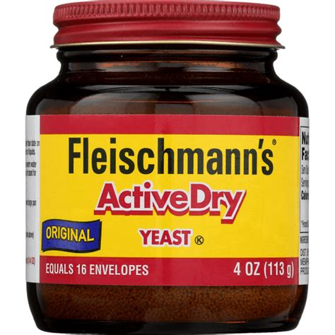 Fleischmann's Classic Active Dry Yeast - Case of 12 - 4 oz ...