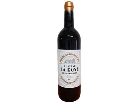 Château La Rose De Haut Mouschet 2015 Puisseguin Saint Emilion