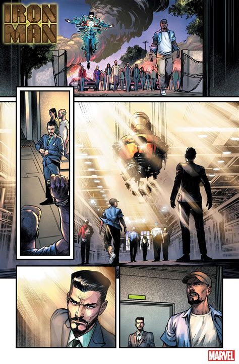Tony Stark Comic Bunaidh Tony's New Armor (Blood Hunt 2024 Promotional