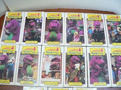 Barney Time Life VHS Pack