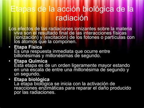 Efectos De La Radiaci N En Los Seres Vivos Ppt