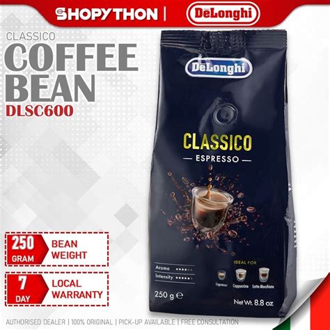 EXPIRY 1 12 2025 DELONGHI Classico Coffee Beans DLSC600 250g Whole