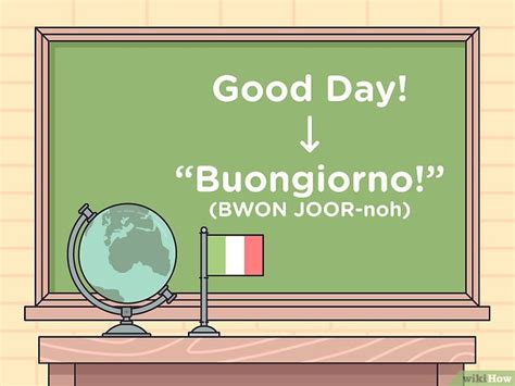 Mani Res De Dire Bonjour En Italien Wikihow