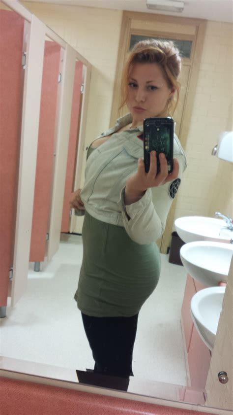 Quick Selfie In The Bathroom Porn Pic