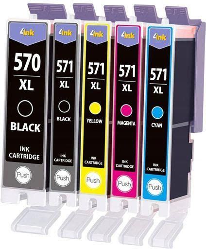 Tusz 4ink 5x Tusz Xl Do Canon Pixma Ts5055 Ts9050 Mg5750 ® Kup Teraz Do