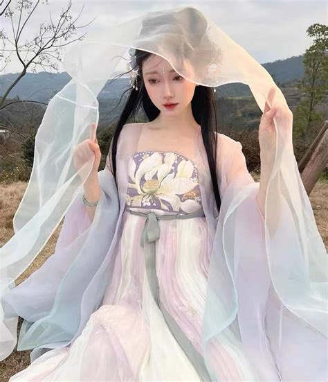 Purple Fairies Hanfu Cute Hanfu Dress Handmade Hanfu Dress Modern