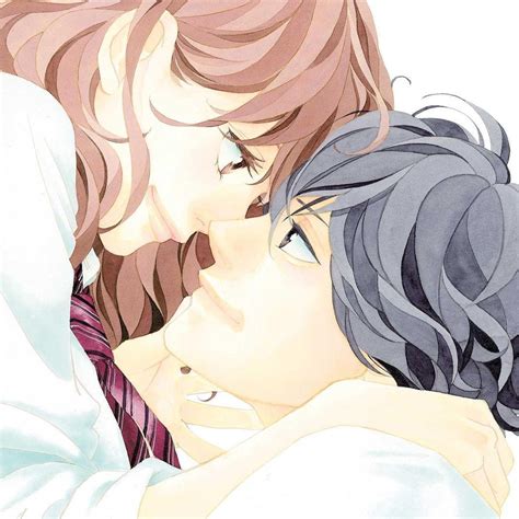 Ao Haru Ride アオハライド on Instagram FUTABA AND KOU FINALLY KISSED