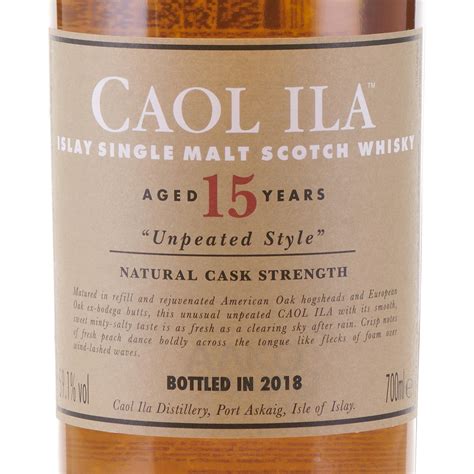 Caol Ila - купить виски односолодовый Каол Айла 15 лет 0.7 л в п/у - цена