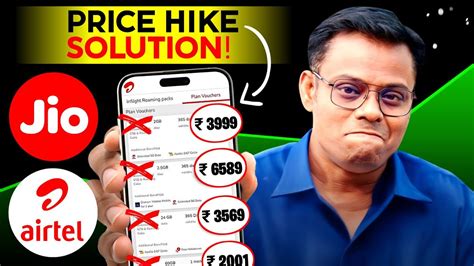 Jio Airtel Price Hike Jio Airtel G Unlimited Data Plan Rd July