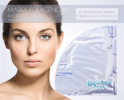 BEAUTY FACE KOLAGENOWA MASKA W PŁACIE odmładzająco odżywcza z