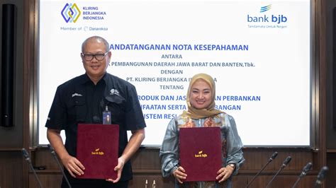 Bank Bjb Tandatangani Mou Dengan Pt Kliring Berjangka Indonesia Untuk