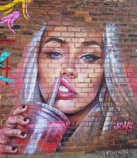 Blond on the wall Liverpool Jamaica street art : r/StreetArtPorn