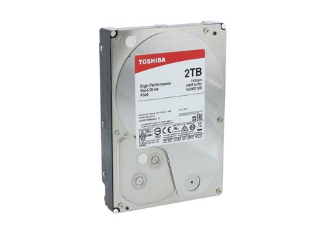 Open Box Toshiba P300 2TB Desktop PC Internal Hard Drive 7200 RPM SATA