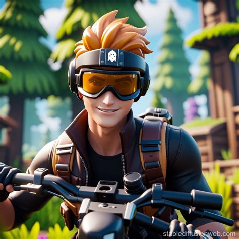 Fortnite S Male Jonesy Riding Stable Diffusion Online