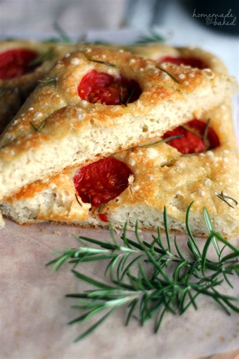 Homemade And Baked Food Blog Rezept Ideale Grillbeilage Focaccia