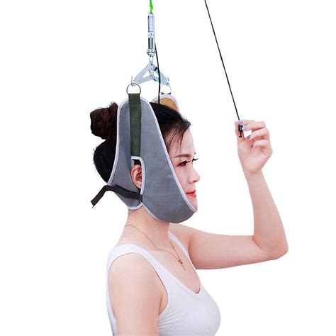 Hanging Neck Traction Kit Adjustable Cervical Traction Device