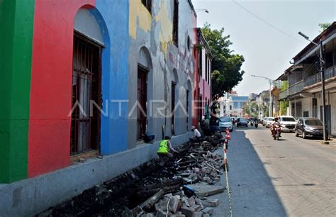 PROYEK REVITALISASI KOTA LAMA SEMARANG ANTARA Foto