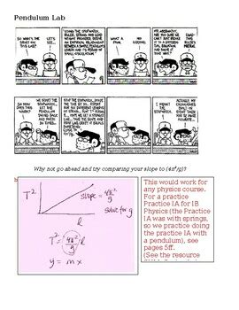 Simple Harmonic Motion: Pendulum Labs by Viveiros Science | TPT