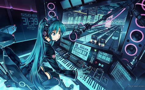 ボーカロイド初音ミクアニメの女の子1116x926 Anime Hot Anime HD Art vocaloid Hatsune