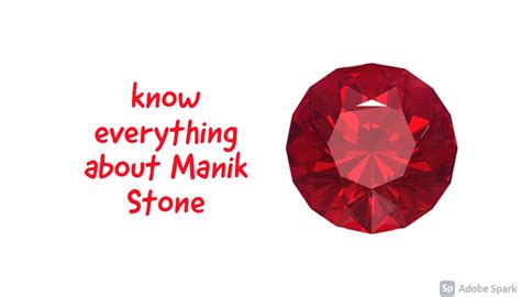 MANIK STONE