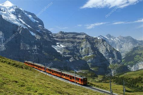 Railways in the Swiss Alps — Stock Photo © irisphoto11 #9722694