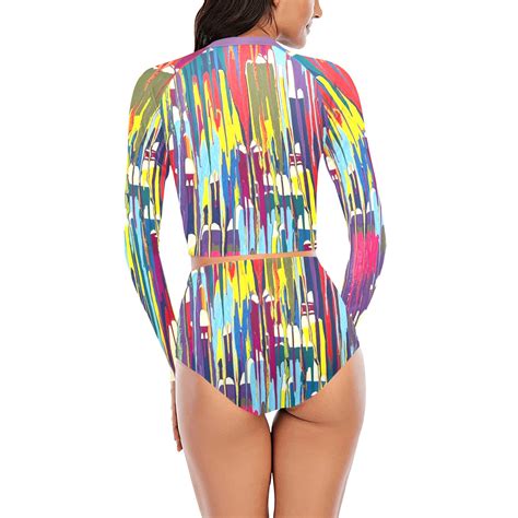 Flow Long Sleeve Bikini Set Model S Id D