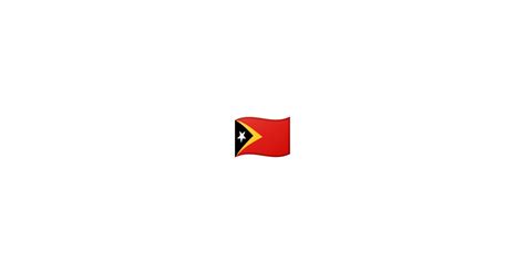 🇹🇱 Flag: Timor-Leste Emoji