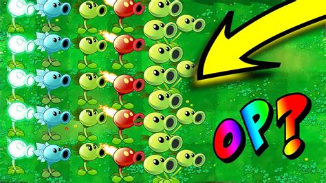 PEASHOOTER ONLY CHALLENGE Plants VS Zombies 2 YouTube