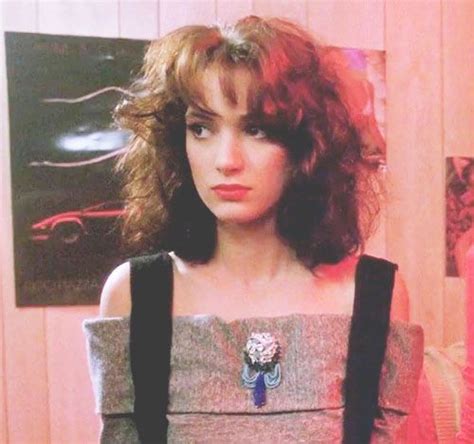 Winona Ryder 90s Style Icon Winona Ryder Heathers Long Hair Styles