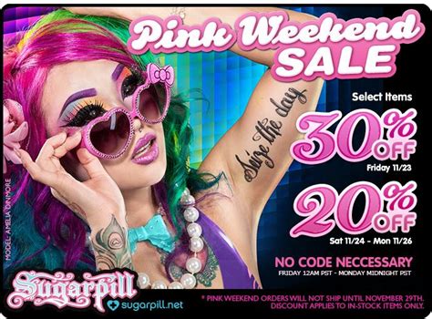 Sugarpill Cosmetics Ringmaster Weekend Sale Get In Shape Makeup