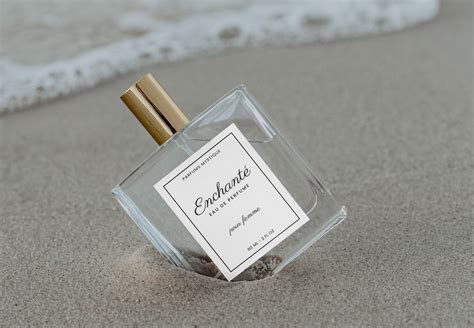 Luxury Perfume Bottle Labels, Customizable Fragrance Labels, Elegant ...