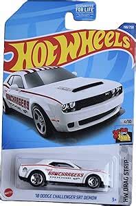 Amazon Hot Wheels Dodge Challenger Srt Demon Toys Games