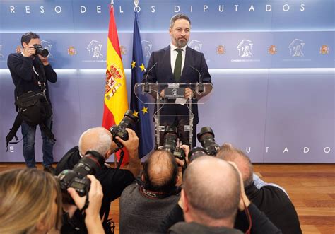 Abascal Urge A Debatir Su Moci N De Censura Antes De Abril Para Poder