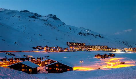 Tignes ski map