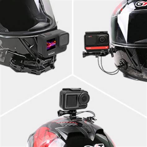 Best Action Camera Mounts For Motorcycles Helmet Handle Chin Chest