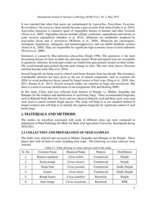 Study On Mycoflora Associated With PDF