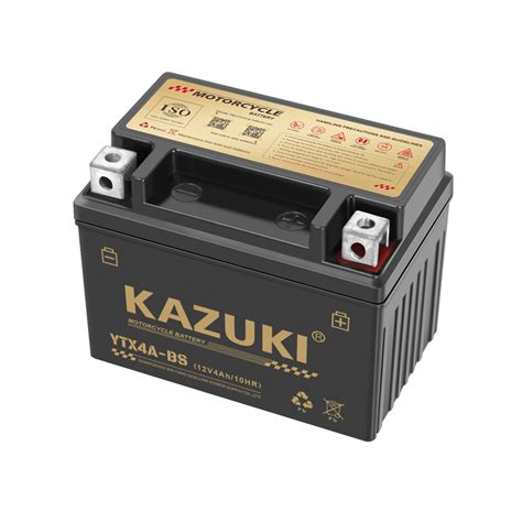 Motorcycle Battery 12V Maintenance Free Ytx4a Starter Lead Acid Battery