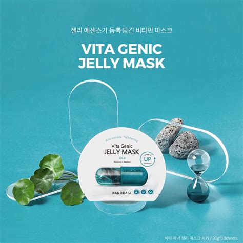 Mua Mặt Nạ Giấy Banobagi Jelly Vita Genic Mask Viên Thuốc Bổ Sung