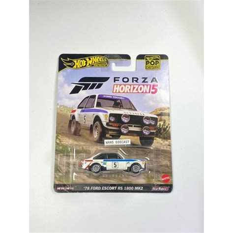 Jual Hot Wheels Premium Ford Escort RS MK Forza Horizon Shopee Indonesia