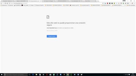 Tu Conexion Con Este Sitio No Es Segura Google Chrome Descargar Pdf