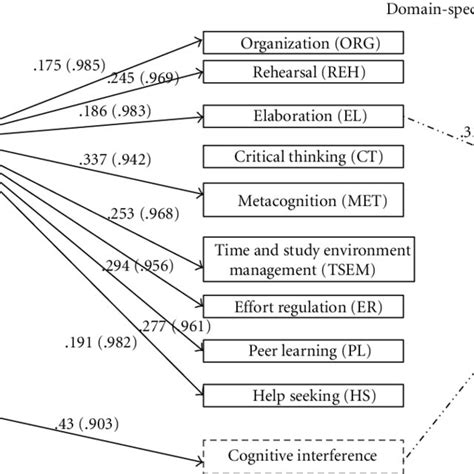 The Final Path Model Displaying The Relationships Among Negative