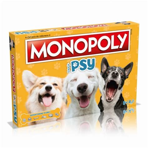 MONOPOLY Psy Gra Planszowa Winning Moves Worldtoys Pl