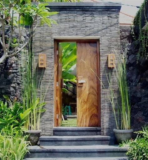 Pin By CASAPIXEL On Portas De Entrada Bali Architecture Entrance