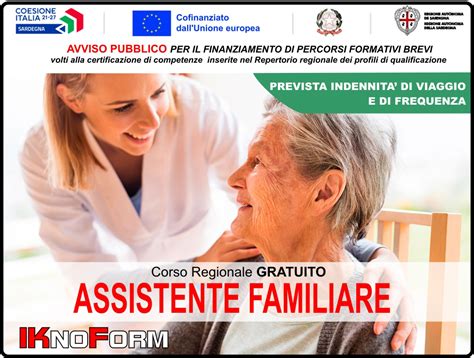 Formazione Breve Assistente Familiare Iknoform Per La