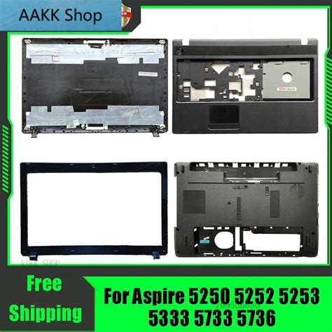 Dành Cho Acer Aspire 5250 5252 5253 5333 5733 5736 LCD Nắp Sau Mặt Sau